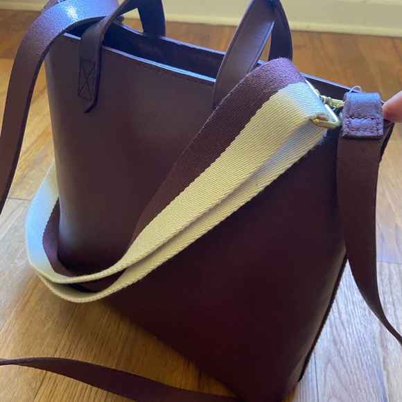 Madewell Bags The Ziptop Transport Crossbody Colorblock bing